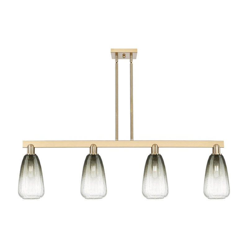 Innovations BH Almond 4Lt 48" Stem Island, CBZ/SL - 716-4I-CB-G480-6SL