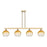Innovations BH Globe 4Lt 48" Stem Island, CBZ/AM - 716-4I-CB-G483-8AM