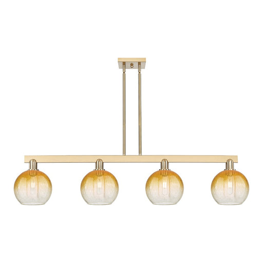 Innovations BH Globe 4Lt 48" Stem Island, CBZ/AM - 716-4I-CB-G483-8AM
