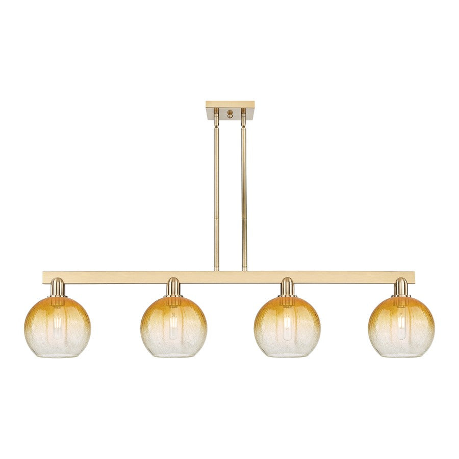 Innovations BH Globe 4Lt 48" Stem Island, CBZ/AM - 716-4I-CB-G483-8AM