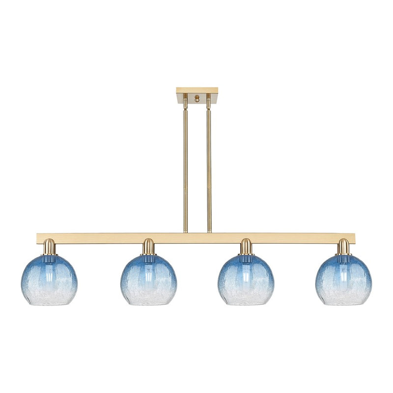 Innovations BH Globe 4Lt 48" Stem Island, CBZ/CL - 716-4I-CB-G483-8SB