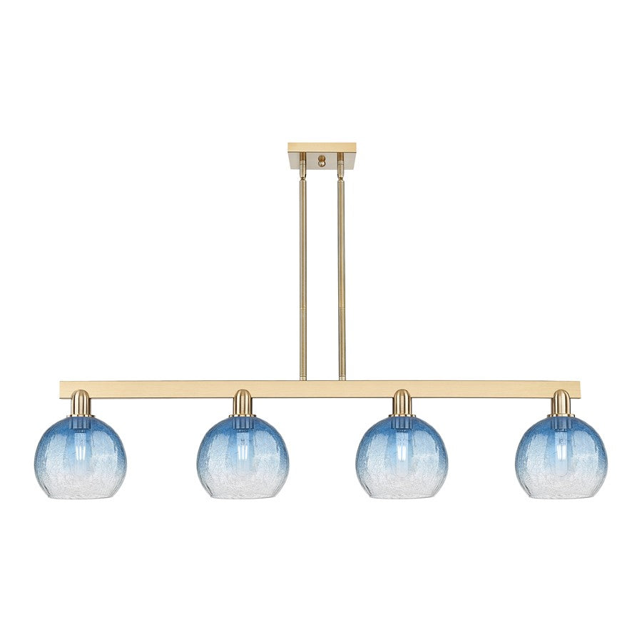 Innovations BH Globe 4Lt 48" Stem Island, CBZ/CL - 716-4I-CB-G483-8SB