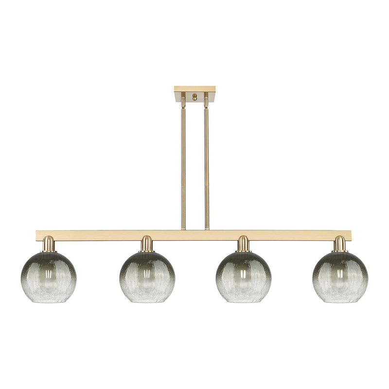 Innovations BH Globe 4Lt 48" Stem Island, CBZ/SL - 716-4I-CB-G483-8SL