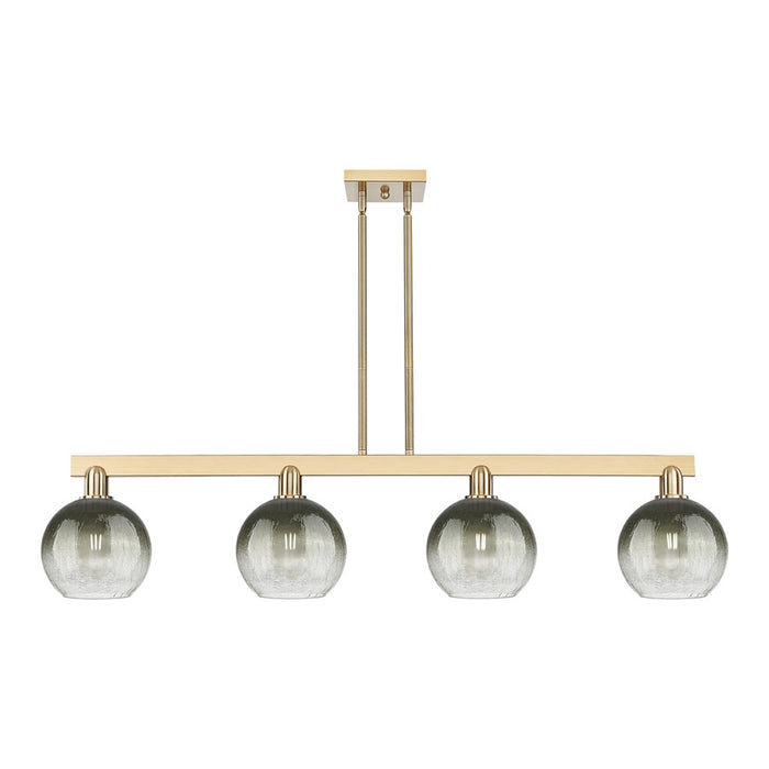 Innovations BH Globe 4Lt 48" Stem Island, CBZ/SL - 716-4I-CB-G483-8SL