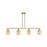 Innovations Bridal Veil 4Lt 48" Stem Island Light, CBZ/MC - 716-4I-CB-G559-5ME