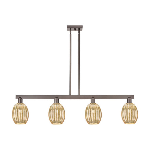 Innovations Preston 4Lt 48" Bell Stem Island Light, OB/MC - 716-4I-OB-G459-6ME