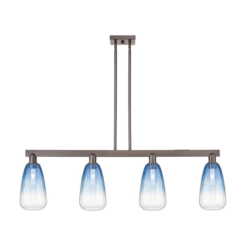 Innovations Brookhaven Almond 4Lt 48" Stem Island, BZ/SB - 716-4I-OB-G480-6SB