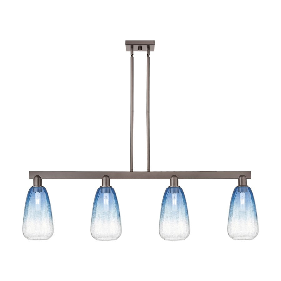 Innovations Brookhaven Almond 4Lt 48" Stem Island, BZ/SB - 716-4I-OB-G480-6SB