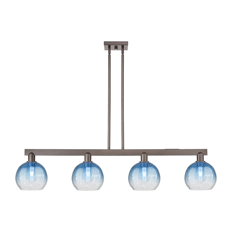Innovations BH Globe 4Lt 48" Stem Island, OB/SB - 716-4I-OB-G483-8SB