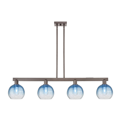 Innovations BH Globe 4Lt 48" Stem Island, OB/SB - 716-4I-OB-G483-8SB