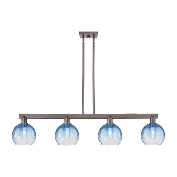 Innovations BH Globe 4Lt 48" Stem Island, OB/SB - 716-4I-OB-G483-8SB