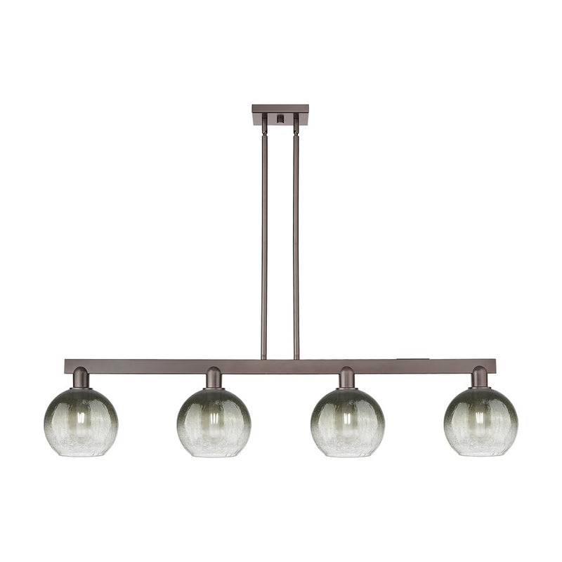 Innovations BH Globe 4Lt 48" Stem Island, OB/SL - 716-4I-OB-G483-8SL