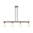 Innovations Bridal Veil 4Lt 48" Stem Island Light, OB/GW - 716-4I-OB-G559-5GWH