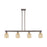Innovations Bridal Veil 4Lt 48" Stem Island Light, OB/MC - 716-4I-OB-G559-5ME