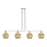 Innovations Preston 4Lt 48" Globe Stem Island Light, CH/MC - 716-4I-PC-G458-7ME