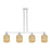 Innovations Preston 4Lt 48" Jar Stem Island Light, CH/MC - 716-4I-PC-G460-7ME