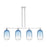 Innovations BH Cloche 4Lt 48" Stem Island, CH/SB - 716-4I-PC-G482-7SB