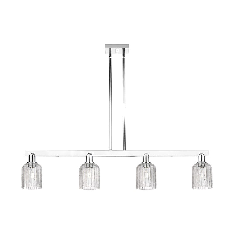 Innovations Bridal Veil 4Lt 48" Stem Island Light, CH/CL - 716-4I-PC-G559-5CL