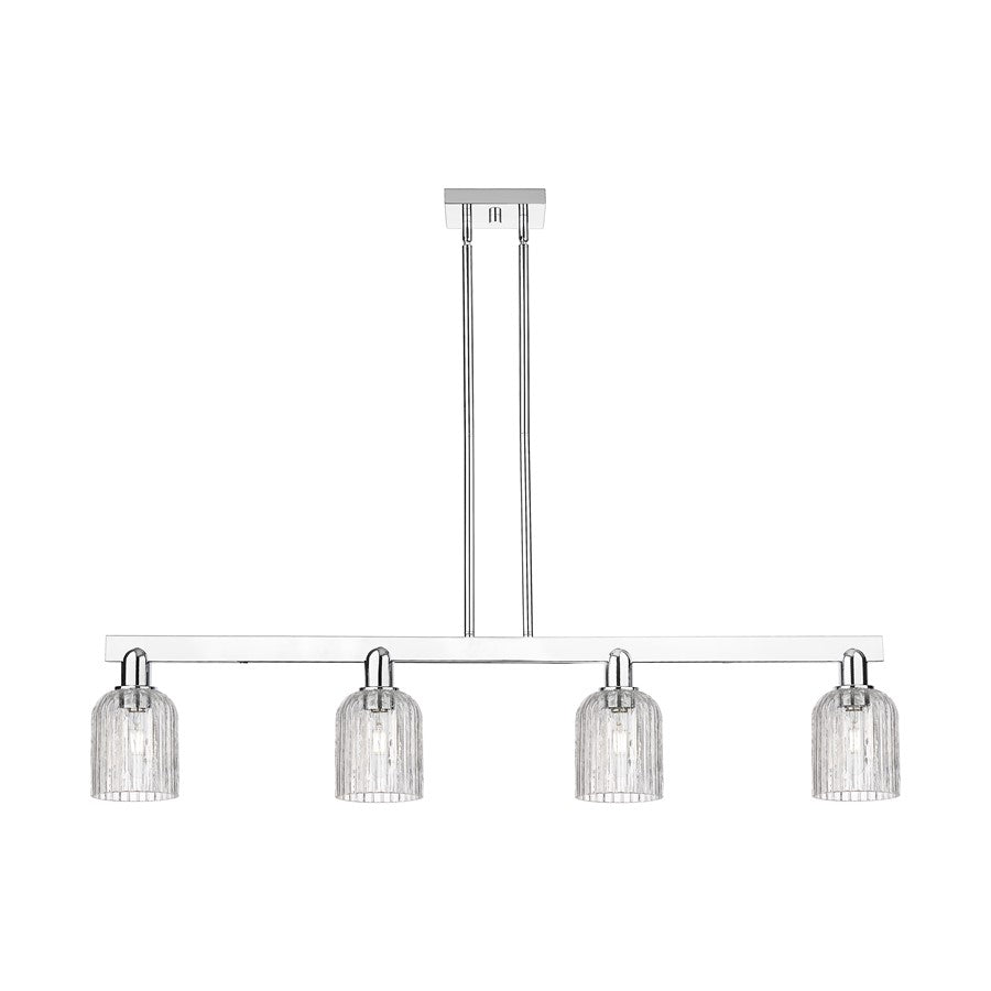 Innovations Bridal Veil 4Lt 48" Stem Island Light, CH/CL - 716-4I-PC-G559-5CL