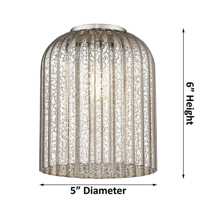 Innovations Bridal Veil 4Lt 48" Stem Island, Chrome/Mercury