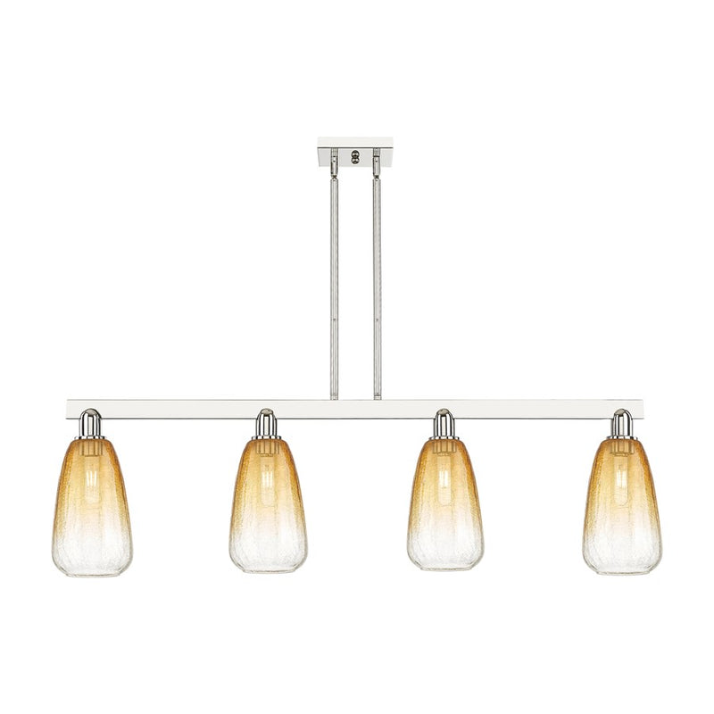 Innovations BH Almond 4Lt 48" Stem Island, PN/AM - 716-4I-PN-G480-6AM