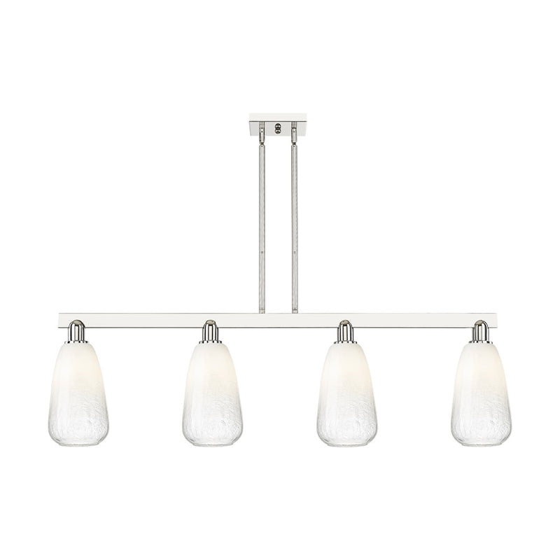 Innovations BH Almond 4Lt 48" Stem Island, PN/OP - 716-4I-PN-G480-6OP