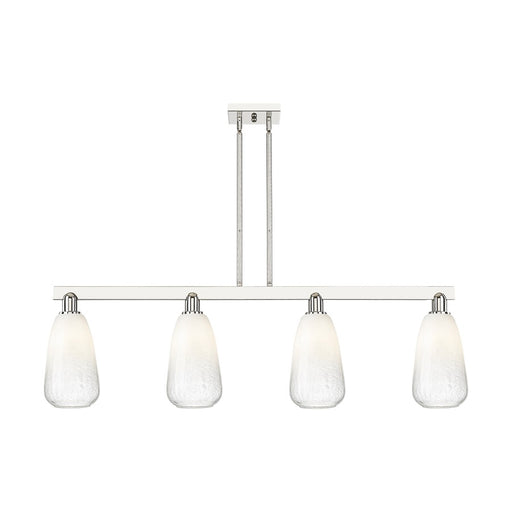 Innovations BH Almond 4Lt 48" Stem Island, PN/OP - 716-4I-PN-G480-6OP