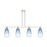 Innovations BH Almond 4Lt 48" Stem Island, PN/SB - 716-4I-PN-G480-6SB