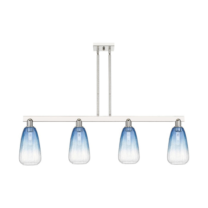 Innovations BH Almond 4Lt 48" Stem Island, PN/SB - 716-4I-PN-G480-6SB