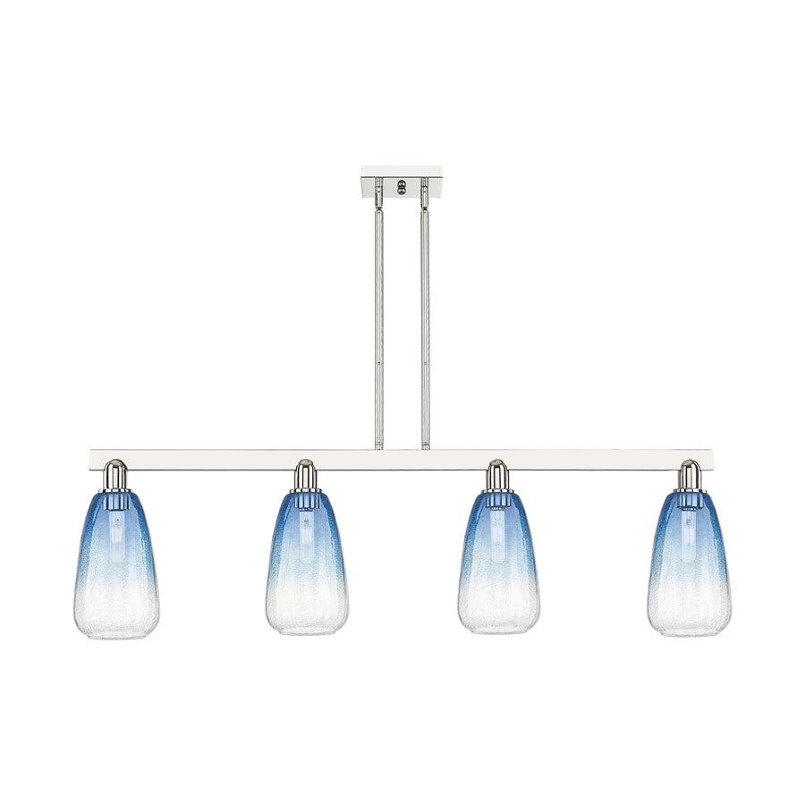Innovations BH Almond 4Lt 48" Stem Island, PN/SB - 716-4I-PN-G480-6SB