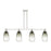 Innovations BH Almond 4Lt 48" Stem Island, PN/SL - 716-4I-PN-G480-6SL