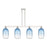 Innovations BH Cloche 4Lt 48" Stem Island, PN/SB - 716-4I-PN-G482-7SB