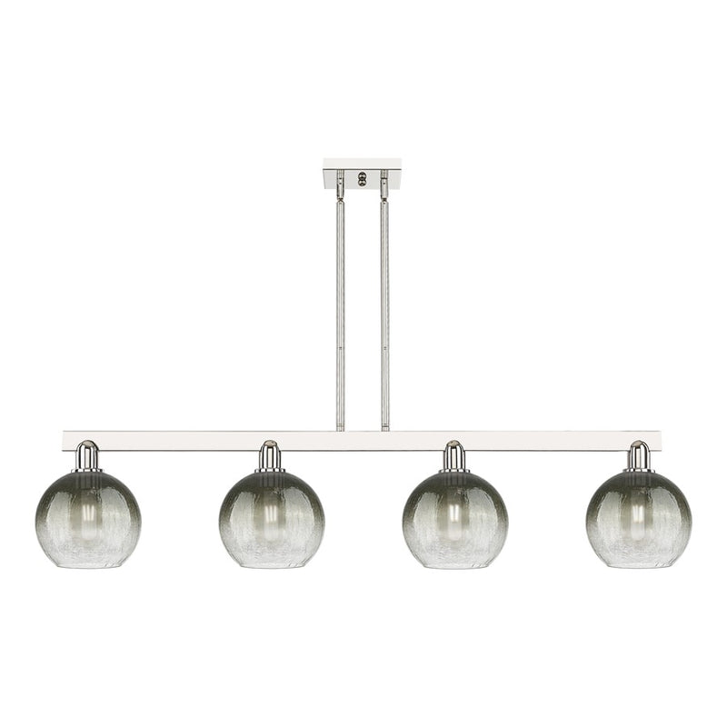 Innovations BH Globe 4Lt 48" Stem Island, PN/SL - 716-4I-PN-G483-8SL