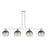 Innovations BH Globe 4Lt 48" Stem Island, PN/SL - 716-4I-PN-G483-8SL