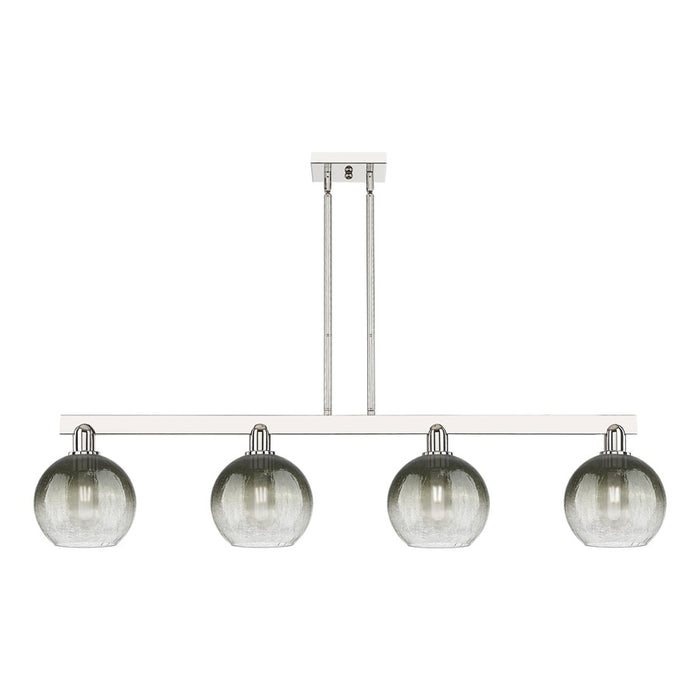 Innovations BH Globe 4Lt 48" Stem Island, PN/SL - 716-4I-PN-G483-8SL