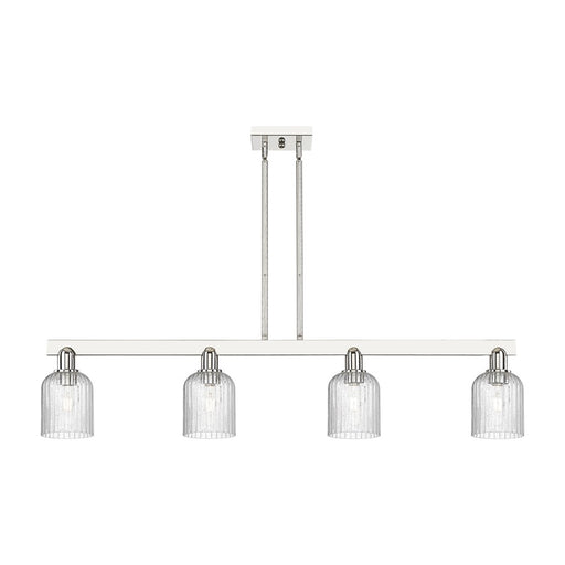 Innovations Bridal Veil 4Lt 48" Stem Island Light, PN/Seed - 716-4I-PN-G559-5SDY