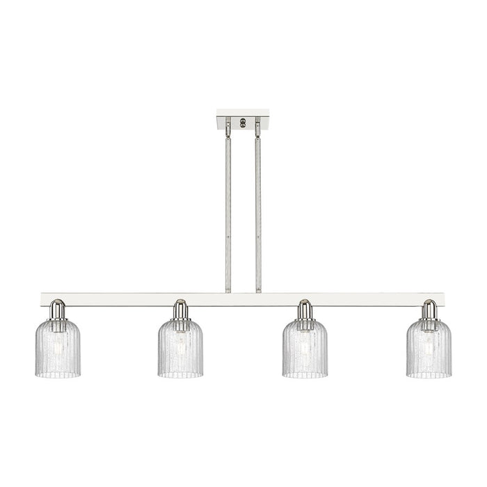 Innovations Bridal Veil 4Lt 48" Stem Island Light, PN/Seed - 716-4I-PN-G559-5SDY