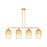 Innovations BH Cloche 4Lt 48" Stem Island, GD/AM - 716-4I-SG-G482-7AM