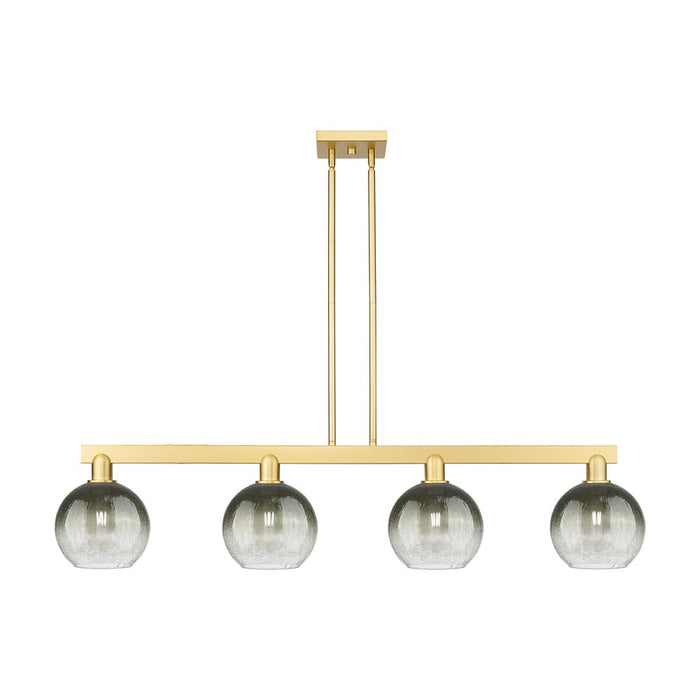 Innovations BH Globe 4Lt 48" Stem Island, GD/SL - 716-4I-SG-G483-8SL
