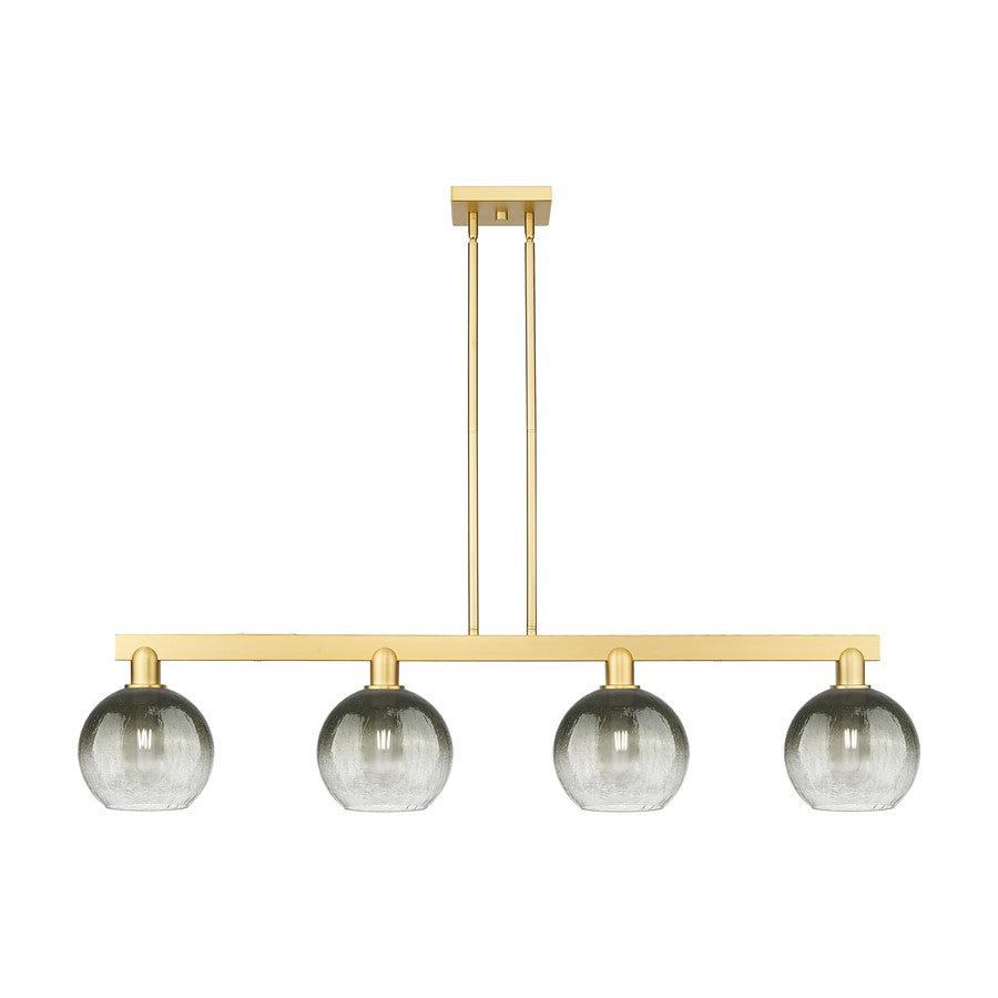 Innovations BH Globe 4Lt 48" Stem Island, GD/SL - 716-4I-SG-G483-8SL