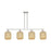 Innovations Preston 4Lt 48" Jar Stem Island Light, SN/MC - 716-4I-SN-G460-7ME