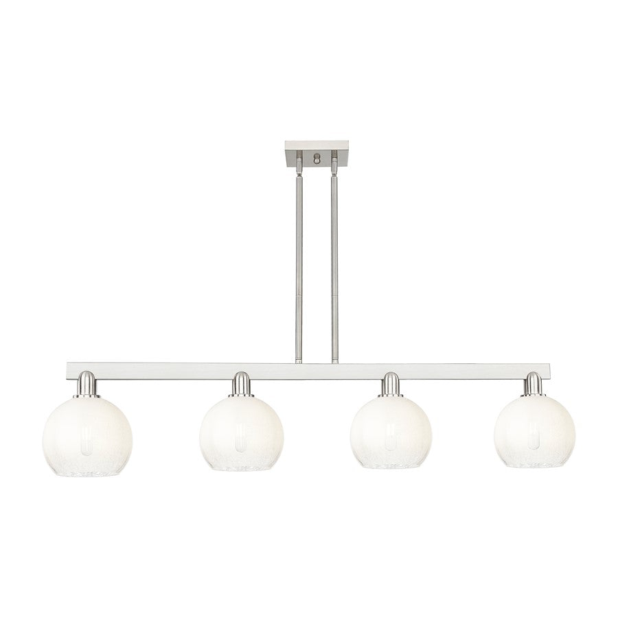 Innovations BH Globe 4Lt 48" Stem Island, SN/OP - 716-4I-SN-G483-8OP