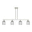 Innovations Bridal Veil 4Lt 48" Stem Island Light, SN/Smoke - 716-4I-SN-G559-5SM