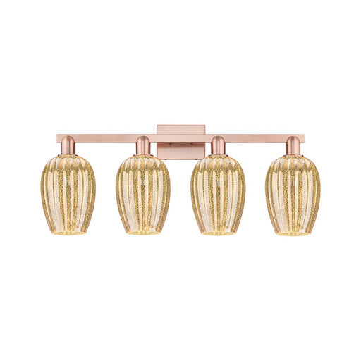 Innovations Preston 4Lt 36" Flute Bath, Copper/Mercury