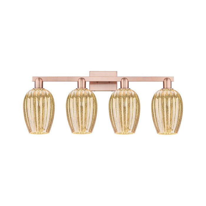 Innovations Preston 4Lt 36" Flute Bath, Copper/Mercury