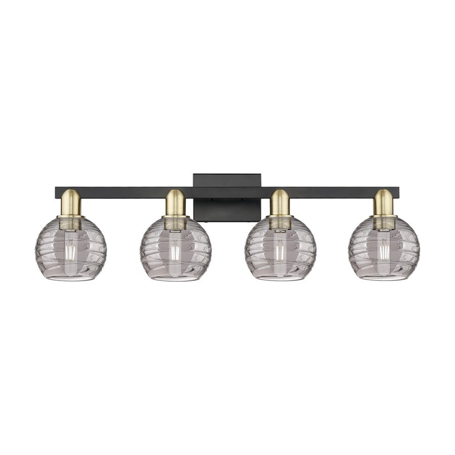 Innovations Athens Deco Swirl 4Lt 36" Bath, BKBS/SDS - 716-4W-BAB-G1213-6SM