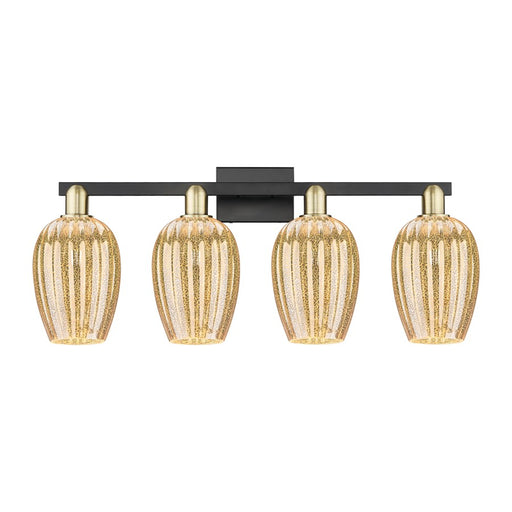 Innovations Preston 4Lt 36" Flute Bath, BKBS/Mercury - 716-4W-BAB-G457-6ME