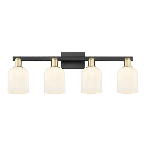 Innovations Bridal Veil 4Lt 32" Bath, BKBS/Gloss White