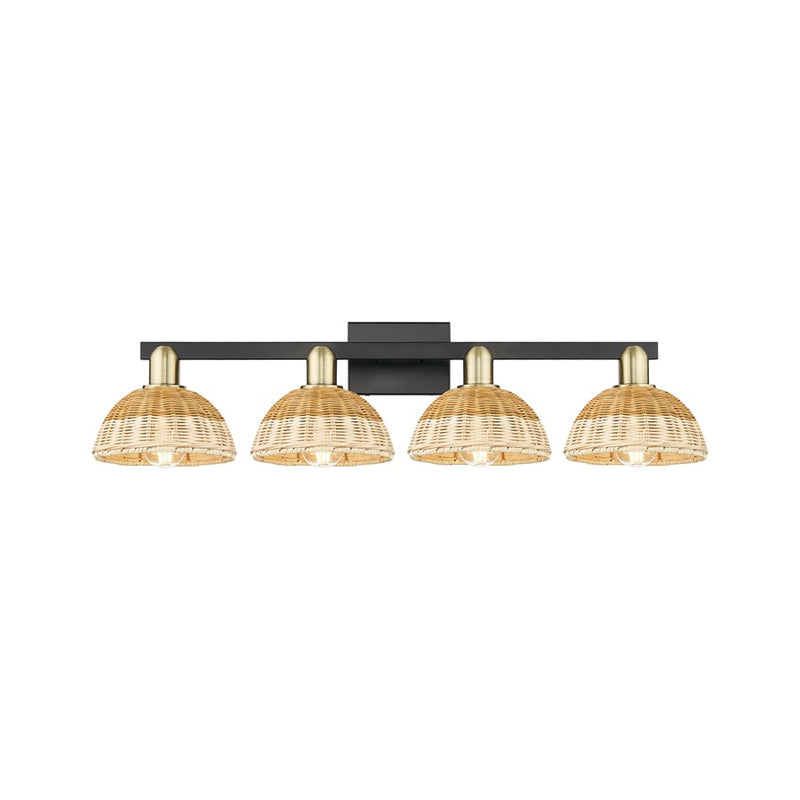 Innovations NB Dome 4Lt 36" Bath, BKBS/Nat - 716-4W-BAB-NBD2-75-NAT