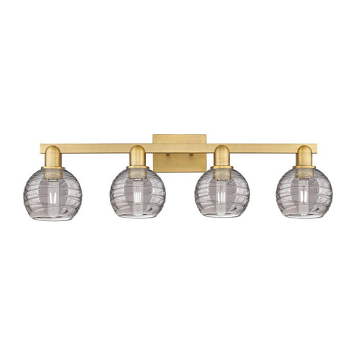 Innovations Athens Deco Swirl 4Lt 36" Bath, Brushed Brass/SDS